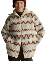 Brooke Fair Isle Knit Jacket