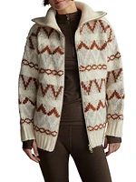 Brooke Fair Isle Knit Jacket