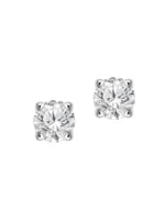 14K Gold Shine Bright Diamond Mini Stud