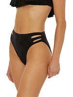 Joplin High-Rise Cut-Out Bikini Bottoms