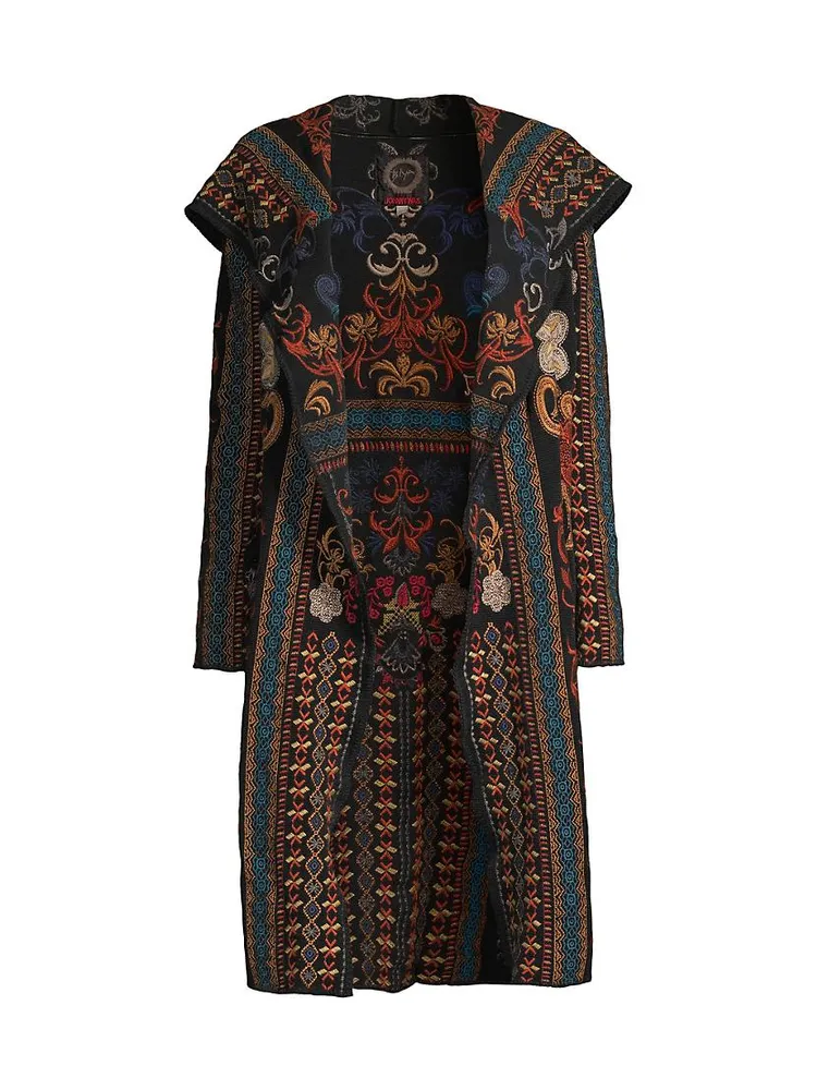 Fabiana Embroidered Duster