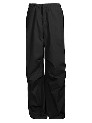 Cotton Loose-Fit Trousers