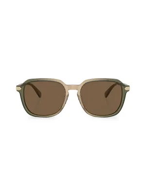 HC8383U 55MM Semi-Metal Sunglasses