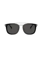 53MM Round Sunglasses