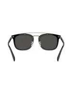 53MM Round Sunglasses