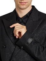 Metallic Barocco Evening Jacket