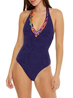 Daintree Halter One-Piece Swimsuit