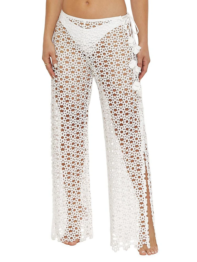 Chateau Lace Cover-Up Pants