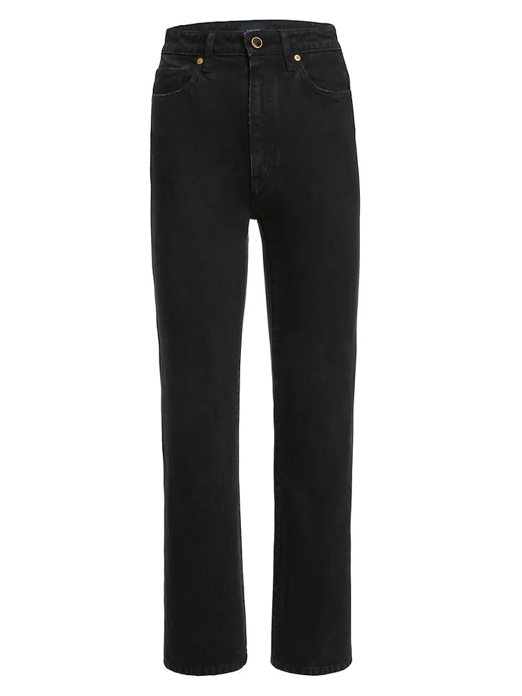 Abigail Mid-Rise Straight Jeans