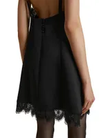 Bo Lace-Embellished Minidress