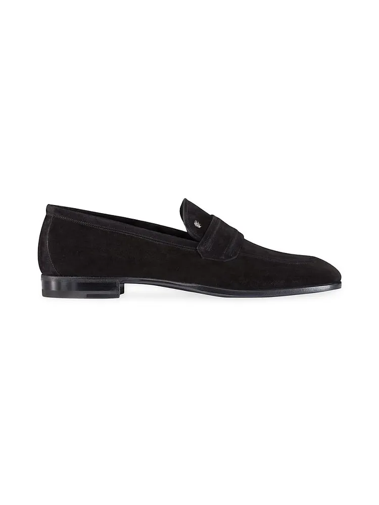 Suede Loafers