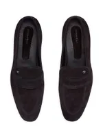 Suede Loafers