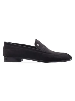 Suede Loafers