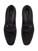 Suede Loafers