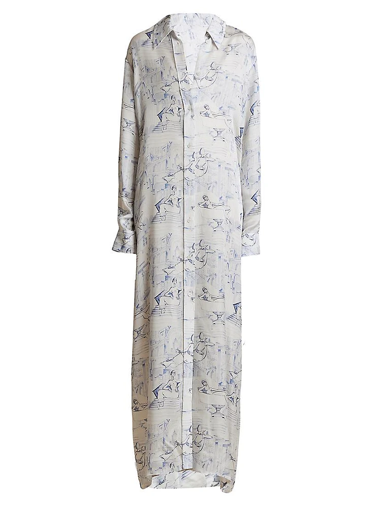 Kiko Lady Maxi Shirtdress