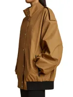 Farris Oversized Cotton-Blend Jacket