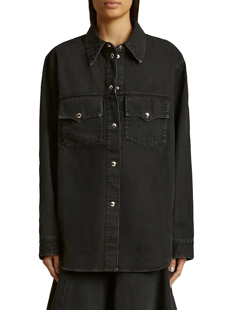 Jinn Western Denim Shirt