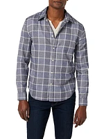 Oliver Plaid Cotton Flannel Button-Up Shirt