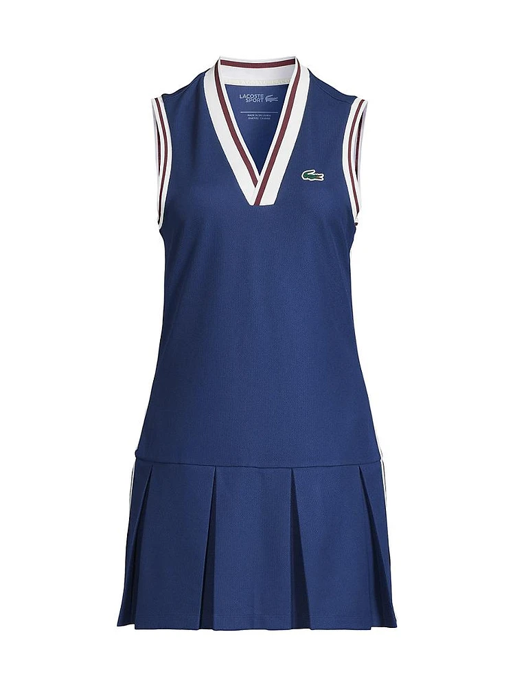 Lacoste x Bandier Performance Piqué Tennis Dress