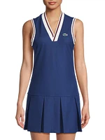 Lacoste x Bandier Performance Piqué Tennis Dress