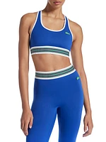 Lacoste X Bandier All Motion Colorblocked Sports Bra