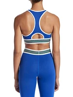 Lacoste X Bandier All Motion Colorblocked Sports Bra