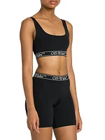 Logo Hem Sports Bra