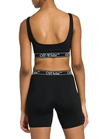 Logo Hem Sports Bra