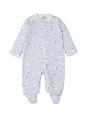 Baby Boy's Sheep Print Footie