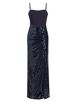 Gigi Sequin-Embellished Gown