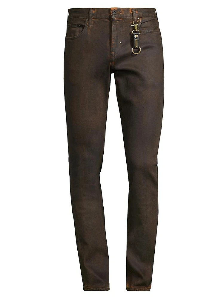 Megalith Stretch Straight-Leg Jeans