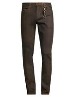 Megalith Stretch Straight-Leg Jeans