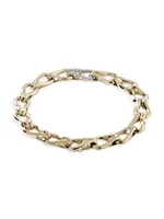 Surf 14K Yellow Gold & 0.44 TCW Diamond Bracelet