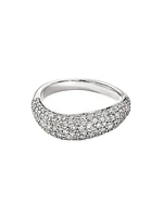 Surf Sterling Silver & 1.17 TCW Diamonds Ring