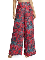 Josephine Linen Wide-Leg Pants