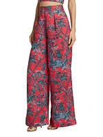 Josephine Linen Wide-Leg Pants