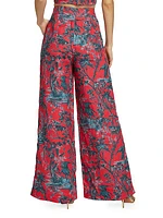 Josephine Linen Wide-Leg Pants