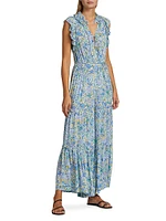 Belene Floral Sleeveless Jumpsuit