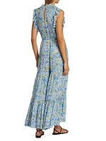 Belene Floral Sleeveless Jumpsuit