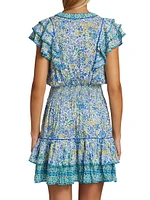 Camila Floral Ruffled Minidress