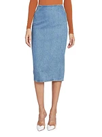 Denim Pencil Skirt