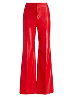 Dylan Vegan Leather High-Rise Pants