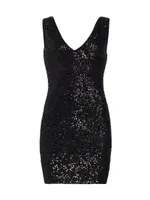 Diane Sequined Minidress