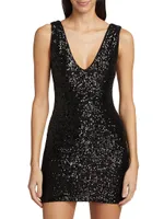 Diane Sequined Minidress