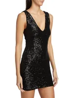 Diane Sequined Minidress