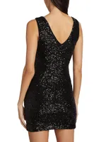 Diane Sequined Minidress