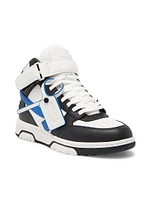 Out Of Office Leather Mid-Top Sneakers