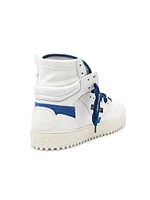 3.0 Off Court Leather High-Top Sneakers