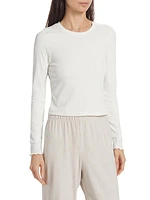 Superform Rib-Knit Long-Sleeve Top