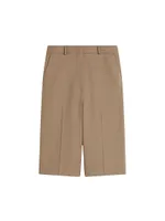 Cotton-Blend Bermuda Shorts